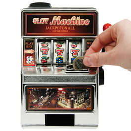 Mister Gadget Hucha Máquina Tragaperras Colección Casino