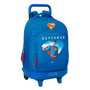 Safta Mochila con Ruedas Compact Extraíble Superman