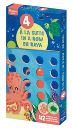 AUZOU EDITIONS Cuatro en raya. Juego de madera