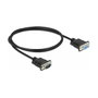 DeLOCK Cable Serie RS-232 D-Sub 9 Macho a Hembra 1 m