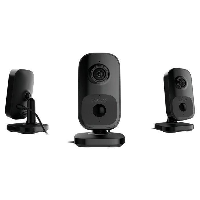 Ajax IndoorCam Cámara de seguridad IP WiFi Interior 4MP Visión nocturna Negro