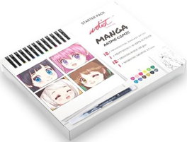 ARTIST BY ALEX BOG Pack de iniciación de 12 rotuladores Professional Markers con estuche