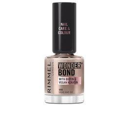 Rimmel London Wonder'Bond Grab and Go Laca de Uñas #005 enriquecida con Biotina y Queratina, fortalece y nutre, 8 ml