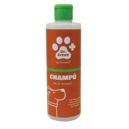 Dr. Green Vet Champú Pelo Rizado para Perros con Miel y Jalea Real, Hidratante Nutritivo, 250 Ml