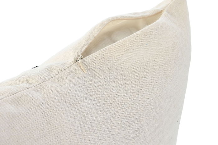 DKD Home Decor Cojin Natural 45 x 45 x 15 cm (3 Unidades)