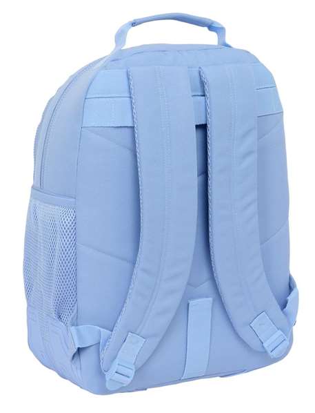 Mochila Escolar Smiley Joyful Azul Multicolor 32 x 42 x 15 cm