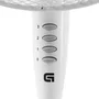 Grunkel Ventilador de pie FAN-165R 40 cm 50 W 5 aspas 3 velocidades Blanco