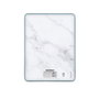 Soehnle Compact 300 (61516) - Báscula de Baño 5 kg, Mármol, Blanca, Digital