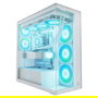ARCTIC Xtender Caja Gaming PC Blanco Vidrio Templado Midi Tower EATX Compatible con GPU Vertical 64L Ventiladores RGB USB 3.2