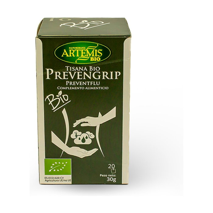 Artemis Tisana Prevengrip Eco 20 filtros - Aumenta tus defensas Artemis Tisana Prevengrip Eco 20 filtros - Aumenta tus defensas