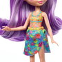 Enchantimals Muñeca Sunshine Island Perezoso Morado HRX82