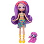 Enchantimals Muñeca Sunshine Island Perezoso Morado HRX82