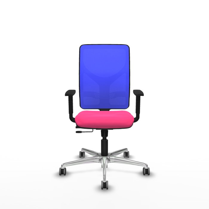 PIQUERAS Y CRESPO Silla de oficina Motilla Rosa y Azul PIQUERAS Y CRESPO Silla de oficina Motilla Rosa y Azul
