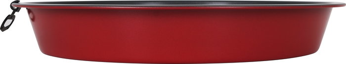 Quttin Molde Redondo Cherry, 32 cm de Diámetro x 4.5 cm de Alto, Acero 0.5 mm, para Repostería y Panadería (12 Unidades)