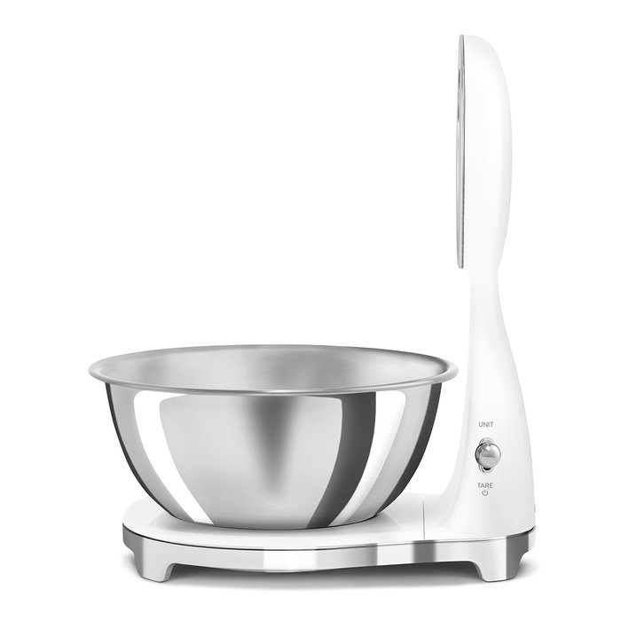 Smeg KSF01WHWW Báscula de cocina estilo años 50 Blanco Smeg KSF01WHWW Báscula de cocina estilo años 50 Blanco