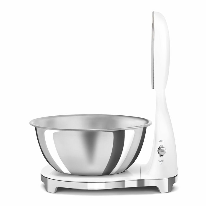 Smeg Báscula de Cocina Estilo 50's Blanco