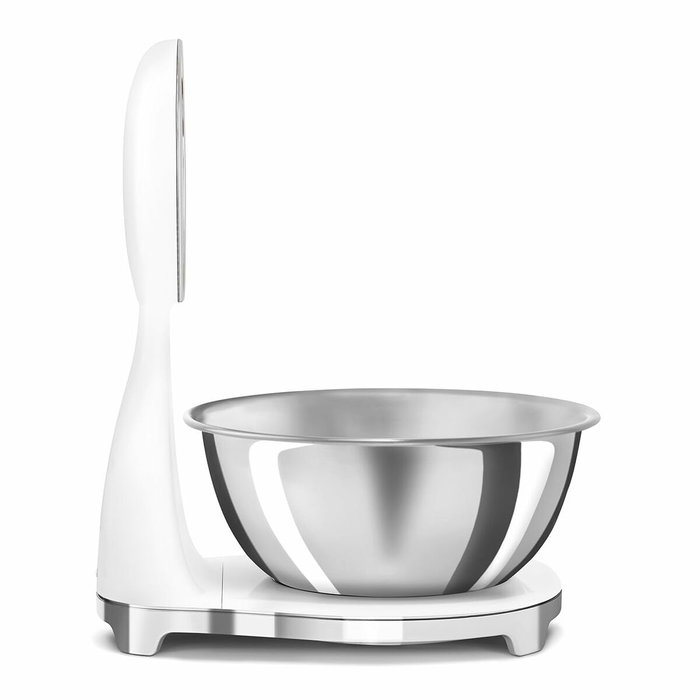 Smeg Báscula de Cocina Estilo 50's Blanco