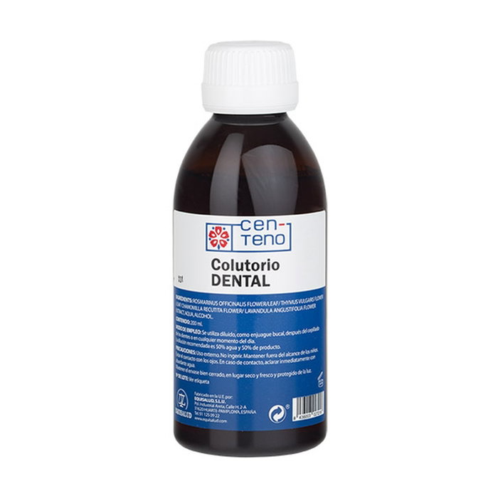 Equisalud Colutorio Dental Centeno 200ml - Astringente y Desinfectante para Encías