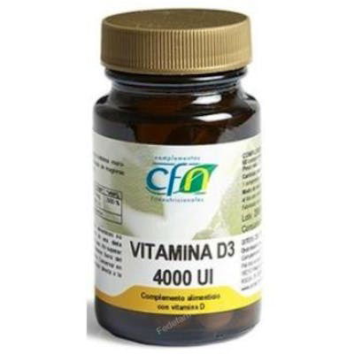 CFN Vitamina D3 4000 UI 60 Cápsulas CFN Vitamina D3 4000 UI 60 Cápsulas