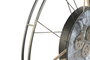 DKD Home Decor Reloj de Pared Metálico Dorado 140x9x140 cm