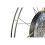 DKD Home Decor Reloj de Pared Metálico Dorado 140x9x140 cm