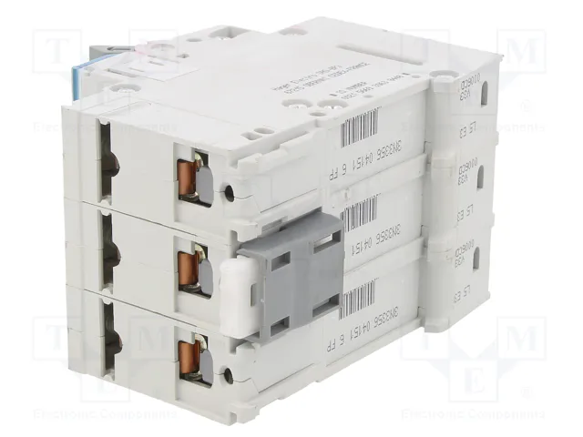HAGER Interruptor magnetotérmico MCN 3 polos 6A 6kA