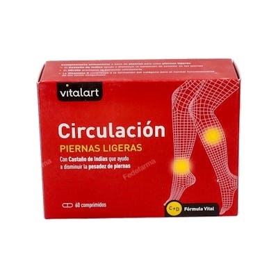 Vitalart Circulación Piernas Ligeras 60 Comprimidos Vitalart Circulación Piernas Ligeras 60 Comprimidos