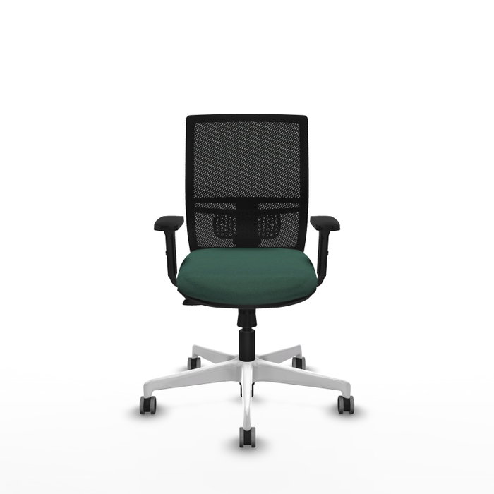 PIQUERAS Y CRESPO Silla de oficina Yunquera Verde botella con mecanismo Sincro/Traslack PIQUERAS Y CRESPO Silla de oficina Yunquera Verde botella con mecanismo Sincro/Traslack