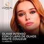 L'Oréal Paris HAUTE COULEUR Lápiz de Ojos #Graphite Satin 12h Precisión Gel Duradero