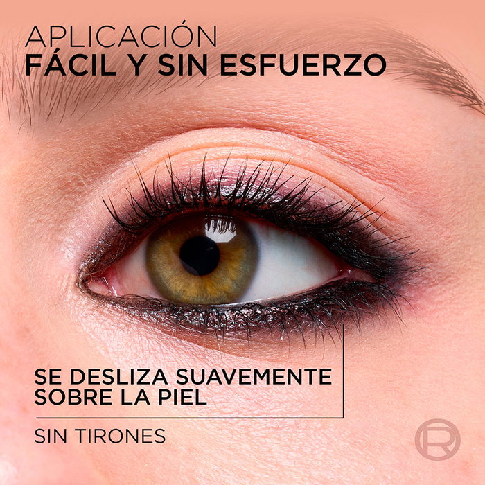 L'Oréal Paris HAUTE COULEUR Lápiz de Ojos #Graphite Satin 12h Precisión Gel Duradero