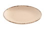 DKD Home Decor Plato de Gres Marrón 20x20x2,5 cm