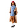 BARBIE Signature Barbie Fashion Week Barbie Teresa con vestido azul y abrigo camel
