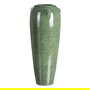 Jarrón Verde Cerámica Decoración 30 X 30 X 80 cm