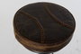 DKD Home Decor Taburete Vintage Marron Metal y Cuero 44 x 82 x 41 cm