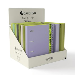CARCHIVO CARCHIVO 360 Do Not Cross Foam PP A4+ con 4 anillas mixtas