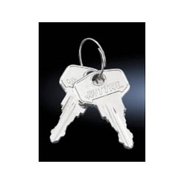 Rittal 7526.050 Llaves para Armario Eléctrico, Plata, 2 Piezas