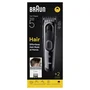 Braun HC5510 Cortapelos Inalámbrico, 50 min, 9 ajustes, Negro