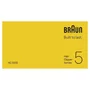 Braun HC5510 Cortapelos Inalámbrico, 50 min, 9 ajustes, Negro
