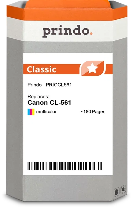 Prindo Classic Cartucho de Tinta Varios Colores compatible con Canon CL-561