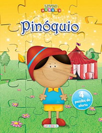 GIRASSOL EDIÇOES Livro Puzzle Pinoquio, VV.AA. - GIRASSOL EDIÇOES