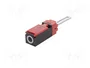 TELEMECANIQUE SENSORS XCSPL Interruptor de seguridad de bisagra rojo