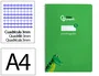 Liderpapel Cuaderno espiral Pautaguía A4 tapa dura verde