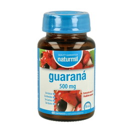 Naturmil Guaraná 60 comprimidos 500 mg, complemento energético y adelgazante