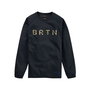 Sudadera sin Capucha Hombre Burton Crown Weatherproof Pullover Crewneck Negro S