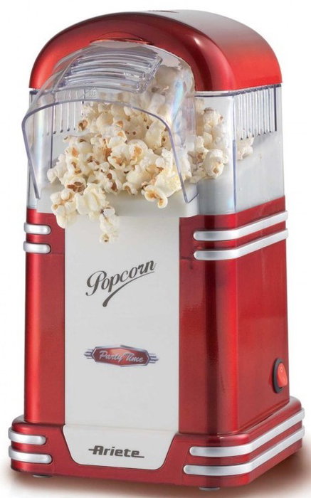 Ariete Party Time 2954 Palomitera 1100 W Rojo