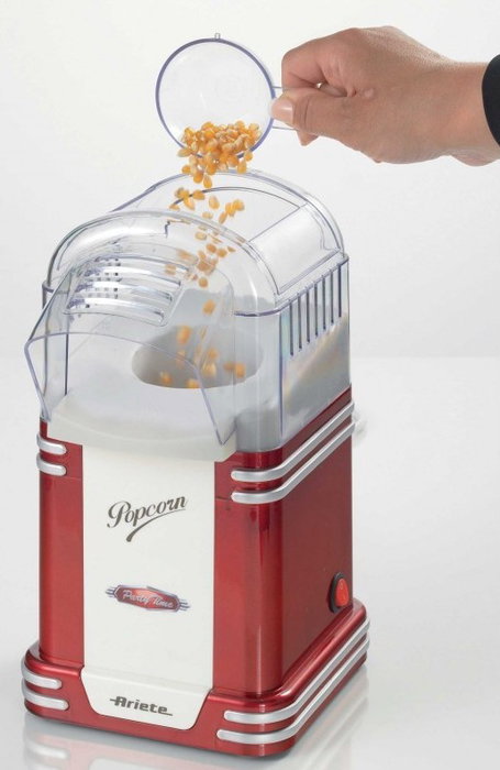 Ariete Party Time 2954 Palomitera 1100 W Rojo