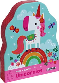 SUSAETA EDICIONES Unicornios (Puzles y Cuentos)