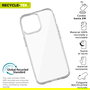Muvit Funda Shockproof 2M para Apple iPhone, Protección contra caídas hasta 2 metros, 100% Reciclado y Reciclable - Ref. Funda Muvit Shockproof 2 M