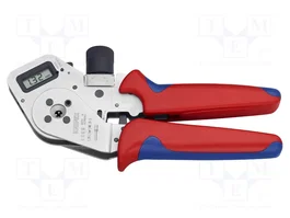 KNIPEX Crimpadora para terminales de cable 0,08-2,5mm² 28AWG-13AWG