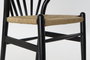 DKD Home Decor Silla Olmo Ratan Negro